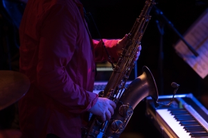 Saxophonist Stockphoto