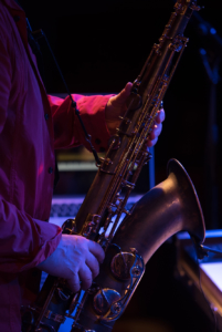 Saxophonist Stockphoto