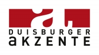 Logo der Duisburger Akzente in Rot und Weiß